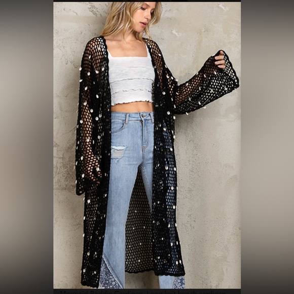 POL SHELL CARDIGAN - Picture 2 of 13